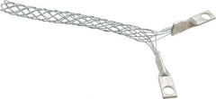 Woodhead Electrical - 10.16 to 14.22mm Capacity, Safeway, Straight Strain Relief Cord Grip - 6" Long, Aluminum - Exact Tool & Supply