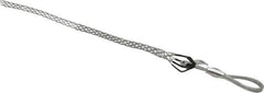 Woodhead Electrical - Flexible Eye, Closed Mesh, Steel Wire Pulling Grip - 14" Mesh, 1/2 to 0.74" Cable Diam - Exact Tool & Supply