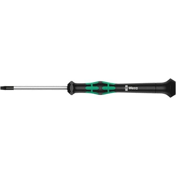 Wera - T3 Torx Driver - 1-37/64" Blade Length, 137mm OAL, Ergonomic Handle - Exact Tool & Supply