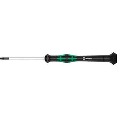 Wera - T3 Torx Driver - 1-37/64" Blade Length, 137mm OAL, Ergonomic Handle - Exact Tool & Supply