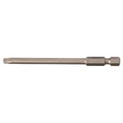 Security Torx Power Bit T10s × 90mm. 5 Bit Pack. - Exact Tool & Supply