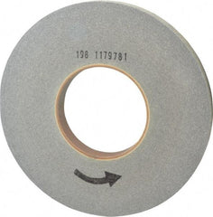 Norton - 12" Diam, 1" Face Width, 5" Center Hole, Fine Grade, Silicon Carbide Deburring Wheel - Convolute, Hard Density 7 Grade, 2,500 RPM - Exact Tool & Supply