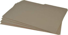 UNIVERSAL - 9-1/2 x 11-3/4", Letter Size, Manila, File Folders with Top Tab - 11 Point Stock, 1/2 Tab Cut Location - Exact Tool & Supply