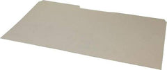 UNIVERSAL - 10 x 15", Legal, Manila, Heavyweight Manila File Folders - 11 Point Stock, 1/3 Tab Cut Location - Exact Tool & Supply