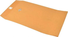 UNIVERSAL - 9-1/2" Long x 6-1/2" Wide Clasp with Gummed Flap Kraft Envelope - 28 Lb Paper Weight - Exact Tool & Supply