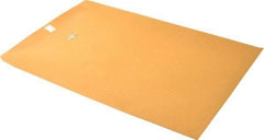 UNIVERSAL - 13" Long x 10" Wide Clasp with Gummed Flap Kraft Envelope - 28 Lb Paper Weight - Exact Tool & Supply