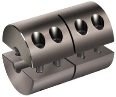 Climax Metal Products - 1" Inside x 3-1/4" Outside Diam, Machinable Rigid Coupling - No Keyway - 4-7/8" Long - Exact Tool & Supply