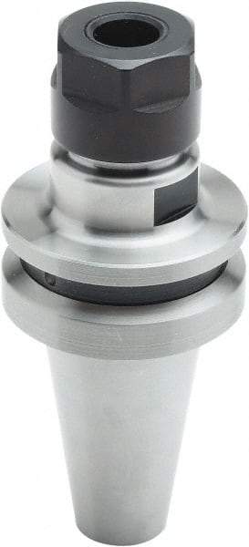 Parlec - 0.02" to 0.393" Capacity, 2.48" Projection, BT30H Taper Shank, ER16 Collet Chuck - Through Coolant - Exact Tool & Supply