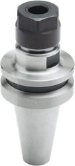 Parlec - 0.02" to 0.393" Capacity, 2.48" Projection, BT30H Taper Shank, ER16 Collet Chuck - Through Coolant - Exact Tool & Supply