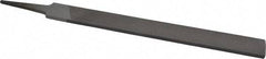 Value Collection - 8" Long, Second Cut, Hand American-Pattern File - Double Cut, 7/32" Overall Thickness, Tang - Exact Tool & Supply