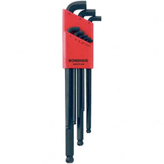 Bondhus - Hex Key Sets Tool Type: Ball End Handle Type: L-Key Long Arm - Exact Tool & Supply