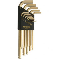 Bondhus - Hex Key Sets Tool Type: Ball End Handle Type: L-Key Long Arm - Exact Tool & Supply