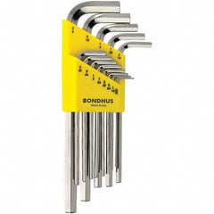 Bondhus - Hex Key Sets Tool Type: Hex Handle Type: L-Key Long Arm - Exact Tool & Supply