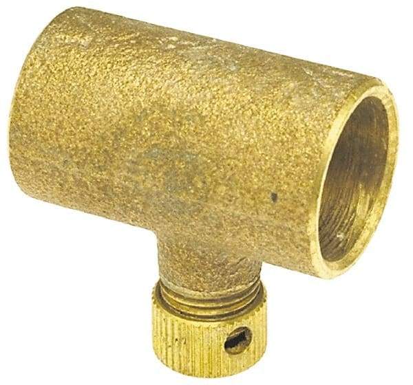NIBCO - 1/2" Cast Copper Pipe Drain Coupling - C x C, Pressure Fitting - Exact Tool & Supply