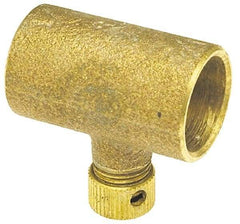 NIBCO - 1/2" Cast Copper Pipe Drain Coupling - C x C, Pressure Fitting - Exact Tool & Supply