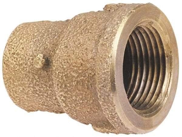 NIBCO - 3/4 x 3/8" Cast Copper Pipe Adapter - C x F, Pressure Fitting - Exact Tool & Supply