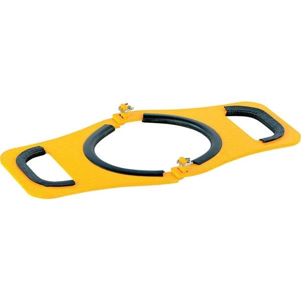 Vestil - 20.37" Wide x 1-1/2" High, Gas Cylinder Lifter - Holds 1 Cylinder, Fits 7" Diameter Cylinders - Exact Tool & Supply
