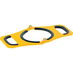 Vestil - 20.37" Wide x 1-1/2" High, Gas Cylinder Lifter - Holds 1 Cylinder, Fits 7" Diameter Cylinders - Exact Tool & Supply