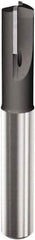 Seco - 6mm, 13mm LOC, 8mm Shank Diam, 64mm OAL, 2 Flute, Polycrystalline Diamond (PCD) Square End Mill - Single End, Uncoated, Straight Flute, Centercutting, Right Hand Cut, Right Hand Flute, Series JPD890 - Exact Tool & Supply