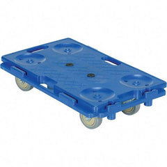 Vestil - 250 Lb Capacity Plastic Dolly - 26" Long x 16" Wide - Exact Tool & Supply
