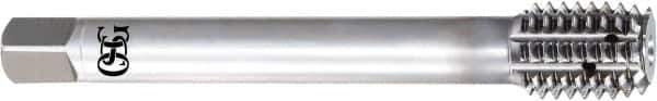 OSG - 1-8 UNC 2B H11 Thread Limit Modified Bottoming Thread Forming Tap - Cobalt, TiCN Finish, 160mm OAL, 2-1/2" Thread Length, Right Hand Thread, Series 16050 - Exact Tool & Supply