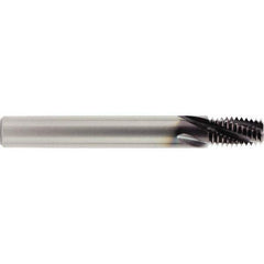 OSG - 2-1/2 - 8 Internal 8 TPI 1" Shank 4-Flute RH Solid Carbide Helical Flute Thread Mill - Exact Tool & Supply