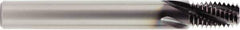 OSG - 2 - 11-1/2 NPTF, 0.78" Cutting Diam, 4 Flute, Solid Carbide Helical Flute Thread Mill - Internal Thread, 1" LOC, 4" OAL, 1" Shank Diam - Exact Tool & Supply
