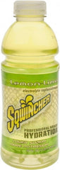 Sqwincher - Activity Drinks; Type: Activity Drink ; Form: Liquid ; Flavor: Lemon-Lime ; Container Type: Bottle ; Container Size: 20 oz - Exact Tool & Supply