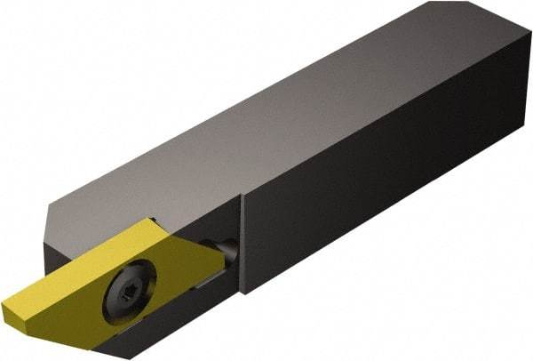 Sandvik Coromant - QSSMAL, External, Left Hand, 8.5mm Max Depth of Cut, Indexable Grooving Tool Holder - MACL 3 200-N Insert Compatibility, 12mm Shank Height, 12mm Shank Width, 70mm OAL - Exact Tool & Supply
