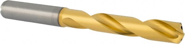 Kennametal - 29/64" 140° Solid Carbide Jobber Drill - Exact Tool & Supply