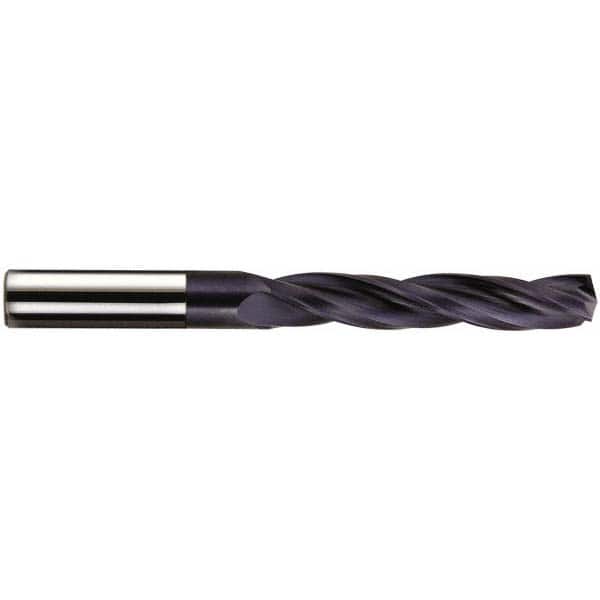 Accupro - 8.5mm 150° Solid Carbide Jobber Drill - Exact Tool & Supply