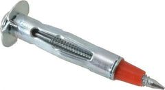 Powers Fasteners - #6 Screw, 1/8" Diam, 2" Long, 3/8 to 1/2" Thick, Sleeve Drywall & Hollow Wall Anchor - Steel, Use in Concrete, & Masonry, Drywall, Plywood & Wallboard - Exact Tool & Supply