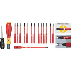 Wiha - Multi-Bit Screwdriver - Phillips & Torx Tip - Exact Tool & Supply