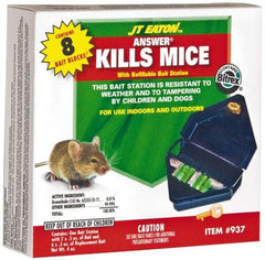 J.T. Eaton - 0.5 oz Plastic Bait Holder - Targets Mice - Exact Tool & Supply