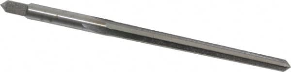 Alvord Polk - #2/0 Pin, 0.1462" Diam, 0.1137" Small End, 0.1562" Diam Straight Shank, 1-9/16" Flute, Taper Pin Reamer - Exact Tool & Supply