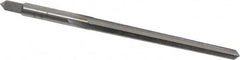 Alvord Polk - #2/0 Pin, 0.1462" Diam, 0.1137" Small End, 0.1562" Diam Straight Shank, 1-9/16" Flute, Taper Pin Reamer - Exact Tool & Supply