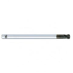 1/4" Dia. - 4" OAL - Diamond CBD - 30° Helix - 0.062 CR- SE EM - 4 FL - Exact Tool & Supply