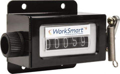 Value Collection - 5 Digit Mechanical Display Stroke Counter - Manual Reset - Exact Tool & Supply