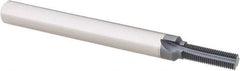 Scientific Cutting Tools - M6x0.50 Thread, 1/4" Shank Diam, AlTiN+ Coating, Solid Carbide Straight Flute Thread Mill - 3 Flutes, 2-1/2" OAL, M6 Min Noml Diamter - Exact Tool & Supply