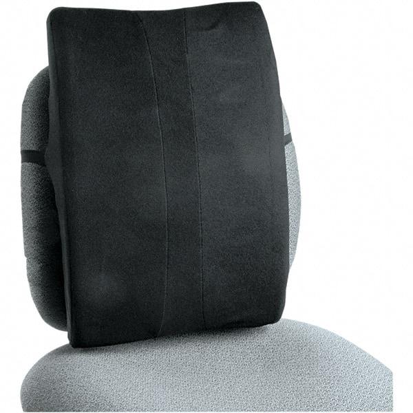 Safco - Black Backrest - For Office Chairs, Car Seat & Home Use - Exact Tool & Supply