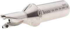 Iscar - 0.709" to 0.744" Diam, 1.5xD, 1.06" Max Depth, 1" Shank Diam, 4.39" OAL, Replaceable-Tip Drill - FCP, ICK, ICK-2M, ICM, ICN, ICP, iCP-2M Insert, 18 Seat Size, 70794714 Toolholder, Series SumoCham - Exact Tool & Supply