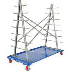 Vestil - 4,000 Lb Capacity Steel A-Frame Cart - Exact Tool & Supply