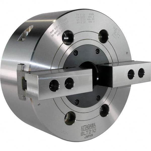 Kitagawa - Power Lathe Chucks Chuck Diameter (Decimal Inch): 10.0000 Number of Jaws: 2 - Exact Tool & Supply