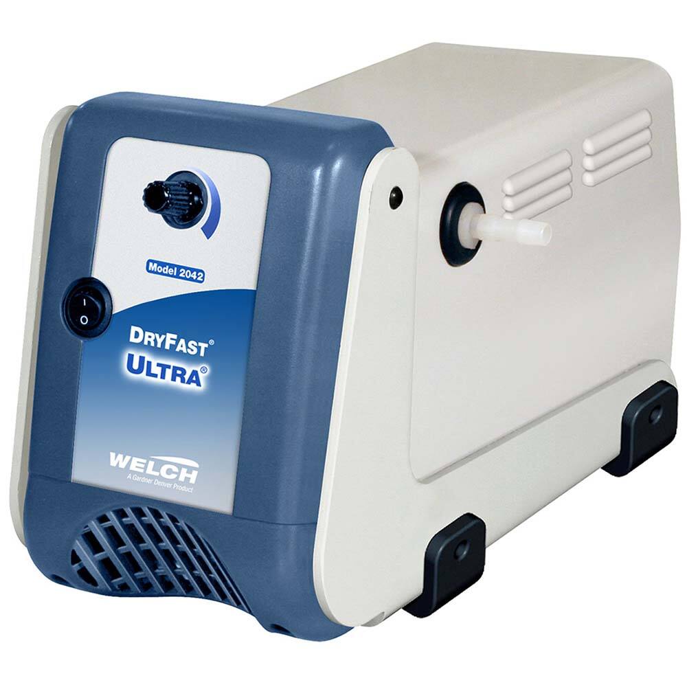 Welch - 0.2 hp 115V Oil-less Diaphragm Compressor - Exact Tool & Supply