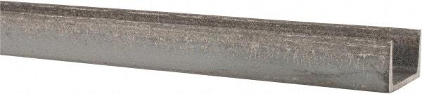 Value Collection - Channel Iron Material Specification: Low Carbon Steel Wall Thickness (Inch): 1/8 - Exact Tool & Supply