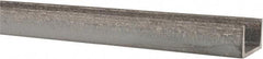 Value Collection - Channel Iron Material Specification: Low Carbon Steel Wall Thickness (Inch): 1/8 - Exact Tool & Supply