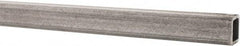 Value Collection - 1 Inch Square x 6 Ft. Long, Low Carbon Steel, Square Welded Tube - 0.12 Inch Wall Thickness, Low Carbon Grade - Exact Tool & Supply