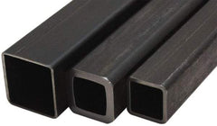 Value Collection - 2 Inch Wide x 1-1/2 Inch High x 6 Ft. Long, Low Carbon Steel, Rectangular Welded Tube - 0.12 Inch Wall Thickness, Low Carbon Grade - Exact Tool & Supply