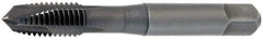 OSG - #4-48 UNC, 2 Flute, Oxide Finish, Powdered Metal Spiral Point Tap - Plug Chamfer, Right Hand Thread, 1-3/4" OAL, 7/16" Thread Length, 0.141" Shank Diam, 2B Class of Fit, Series 312NI - Exact Tool & Supply