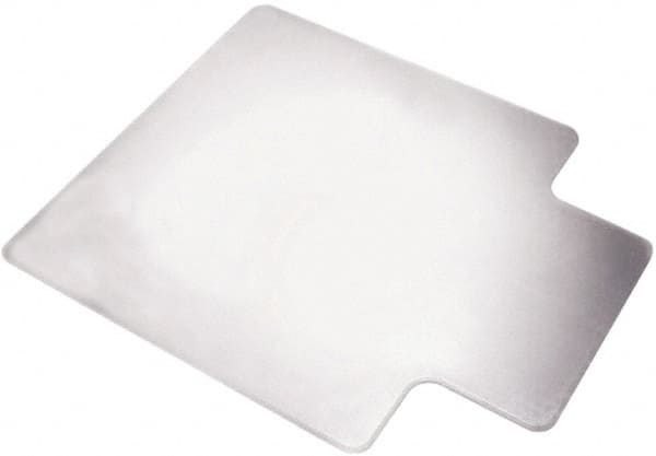 Ability One - Chair Mats; Style: Beveled Edge ; Shape: Single Lip ; Width (Inch): 45 ; Length (Inch): 53 - Exact Tool & Supply